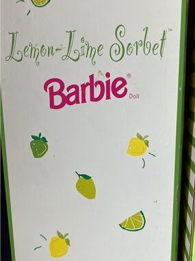 Barbie Neon Lemon-Lime Dress Doll - Yellow and Green